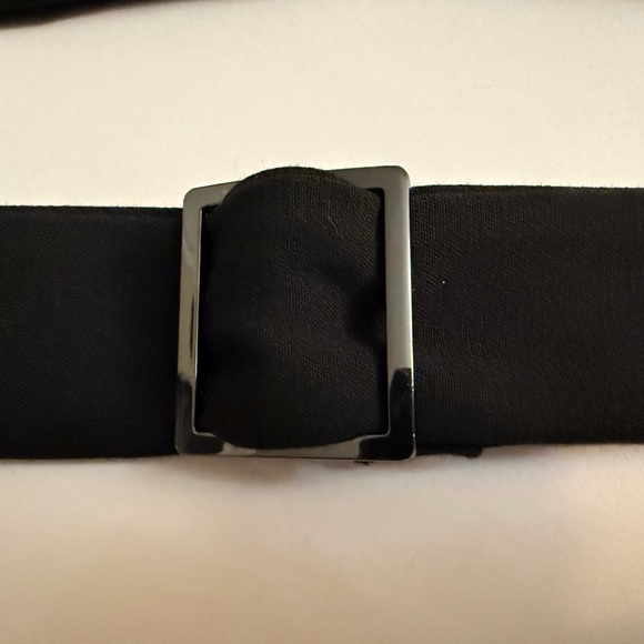 Black Cloth Belt - Picture 2 of 3